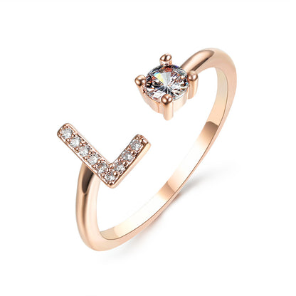 Anillo Letter
